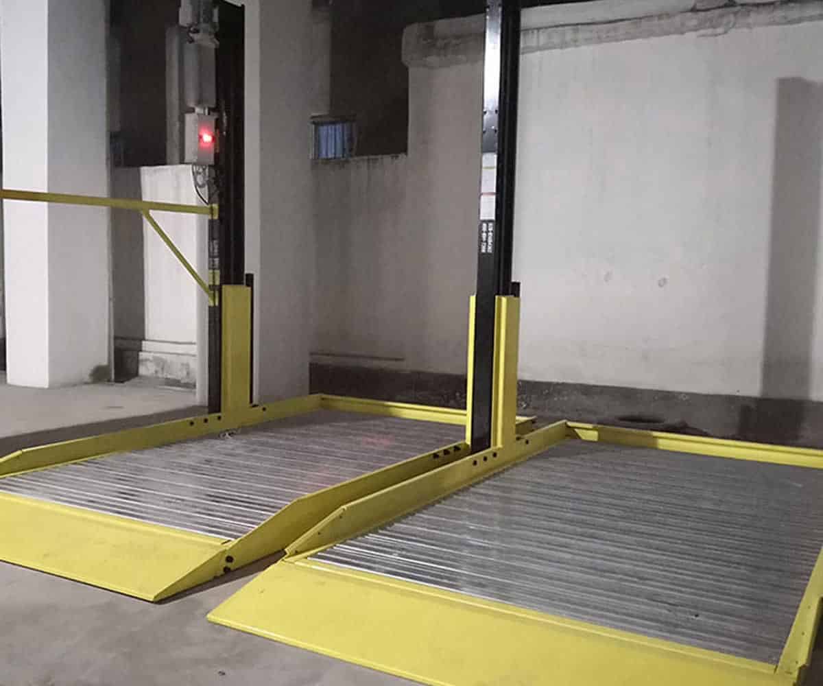 家用簡易升降類機(jī)械停車場短租